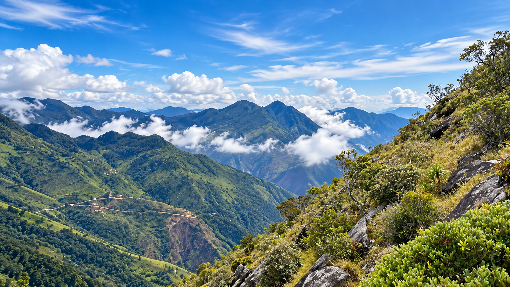 Hiking Balathoduwa Mountain
