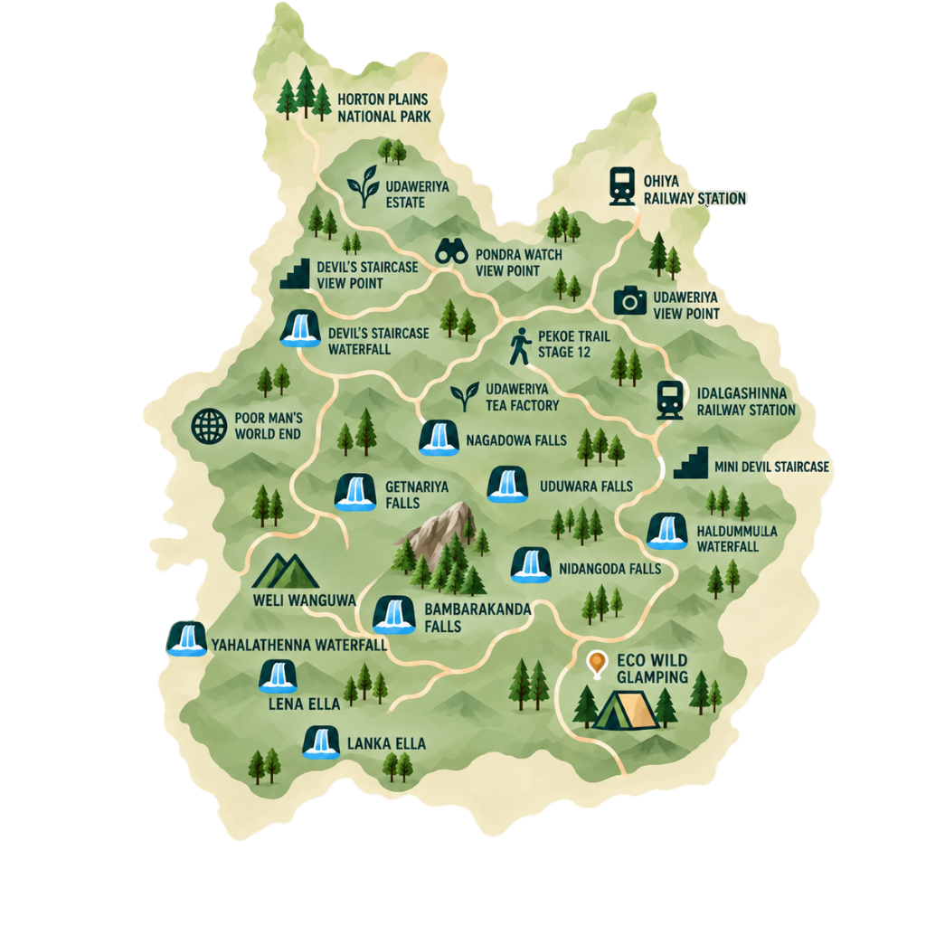 Eco Wild Glamping Map